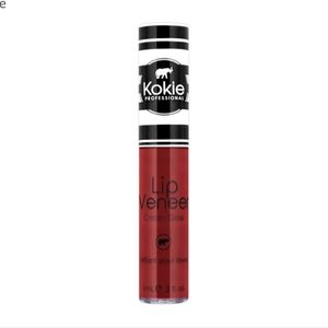 Kokie Cosmetics Lip Veneer Cream Lip Gloss, Fired up